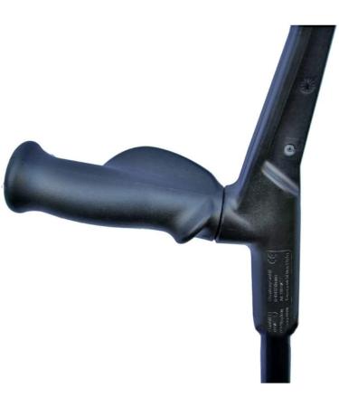 ATHUAHLR Forearm Crutches Adjustable Aluminum Alloy Forearm Crutch Open Cuff Crutches Elbow Crutches 10 Stops Adjustable in Height Lightweight and Easy Carry for Men/Women with Comfortable Grip - Buy Online on GoSupps.com