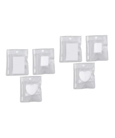 6 Sets Ring Palette Nail Polish Holder Plate Stainless Steel Palette Rings Make up Kit Manicure Palette As Shownx2pcs 7.6x5.1cmx2pcs