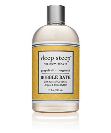 Deep Steep Bubble Bath Grapefruit - Bergamot 17 fl oz (503 ml)
