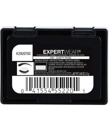 Maybelline Expert Wear Eyeshadow 200S Dusty Rose - Pack of 2 - Buy Online on GoSupps.com