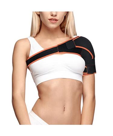 Adjustable Shoulder Brace Support for Rotator Cuff Compression - Ideal for Fitness & Training Exercises - Shoulder Brace 02 - Buy Online on GoSupps.com