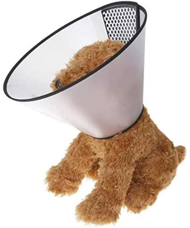 Mogokoyo Pet E-Collar: Wound Healing Cone for Surgery Recovery - Neck Girth 14.1-15.0, Depth 7.5 - Buy Online on GoSupps.com