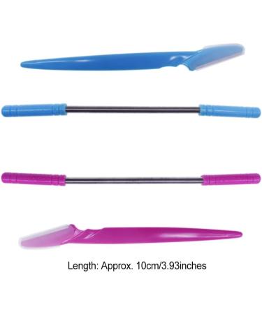 Pochoir sourcils accessoires de coiffure grattoir mod le d' pilation rasoirs tondeuse sourcils outil de maquillage pratique s r rose - Buy Online on GoSupps.com