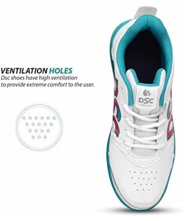 DSC Men's Beamer Cricket Shoes - Size 45 EU | Premium Performance & Comfort for Cricket Players - Buy Online on GoSupps.com