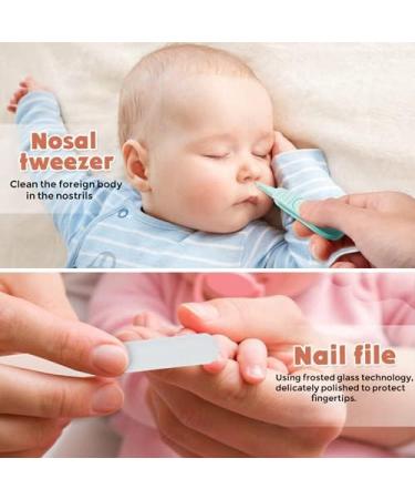 Bear Blue Baby Nail Clippers Set - Newborn Infant Nail Kit for New Parents Gift - Buy Online on GoSupps.com