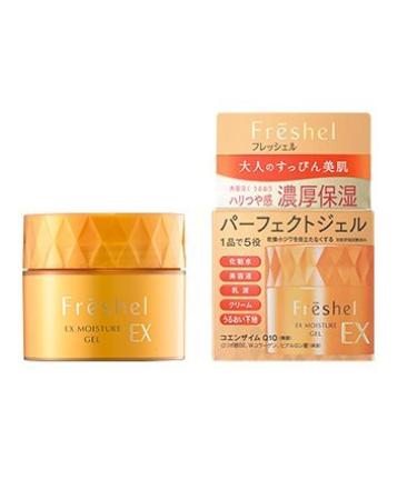 Kanebo Freshel Aqua Moisture Gel 80g - EX N (Green Tea Set)