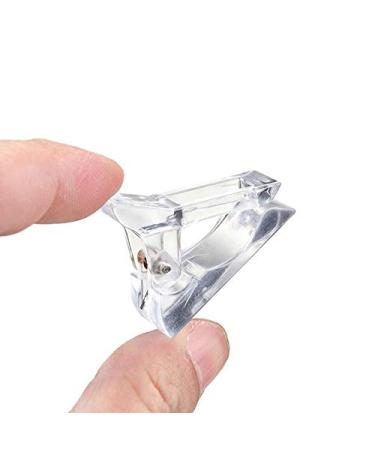 Yicare 10 PCS Crystal Nail Fastening Clips - Transparent Gel Nail Tools for Quick Nail Art Construction - Buy Online on GoSupps.com