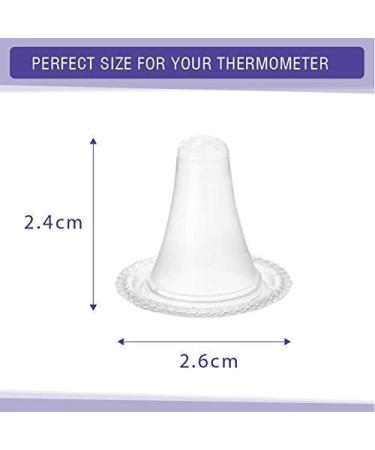 100x Premium Ear Thermometer Probe Covers for Braun ThermoScan - Lens Filters Protective Thermometer Cover - fits all Braun ThermoScan Models - BPA & Latex Free Recyclable - Buy Online on GoSupps.com