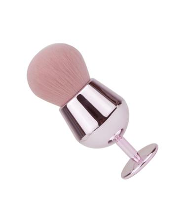 DOITOOL Blush Brush Makeup Brush Pink Highlighter Loose Powder Brush Blending Blush Brush Styling Powder Brush for Makeup Travel Makeup Brush Pink Powder Hebei Fiber Wool Foundation Miss