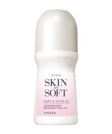 Avon Skin So Soft Soft & Sensual Roll-On Antiperspirant Deodorant 2.6oz (12-Pack) - Long-lasting Protection - Buy Online on GoSupps.com