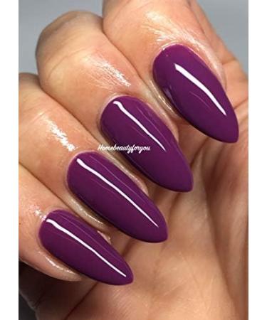 BlueskyNail Gel Polish PURPLE VIBRANT Winter Bloom Autumn Winter Range UV LED Soak Off WR03 - Buy Online on GoSupps.com