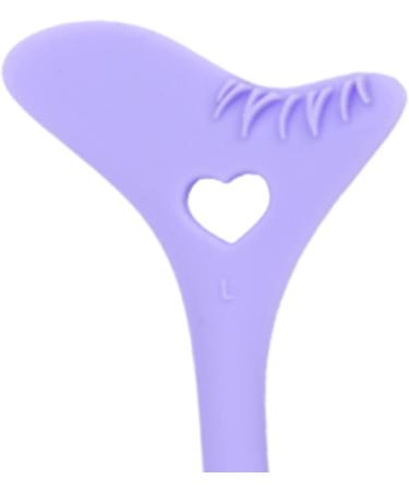 Silicone Stencils Winged Tool Eyebrow Pencil Eyeshadow Applicators for Eyebrow Beginners Lip Line violet - Buy Online on GoSupps.com