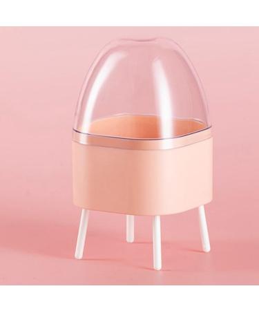 Clear Pink Makeup Sponge Holder | Dustproof & Breathable Beauty Stand for Makeup Eggs - International Shipping Available - Buy Online on GoSupps.com