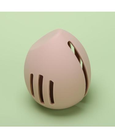 Sprigold Womens Soft Silicone Travel or Daily Makeup Sponge Holder Portable Cosmetic Face Sponge Holder Soft and Eco-Friendly Silicone Beauty Make up Organizer for Travel(Khaki) - Buy Online on GoSupps.com