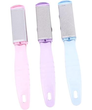 FRCOLOR Foot Remover 1pc Remover Exfoliating Scrub Dead Skin Remover Double-Sided Callus Remover Foot Callus Remover Makeup Remover Crystal Handle Double-Sided Remover 1 count (Pack of 1) - Buy Online on GoSupps.com
