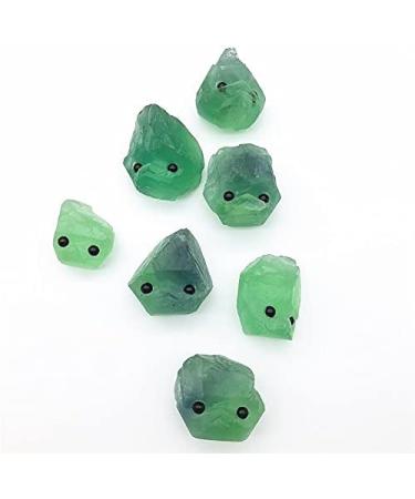 Crystal Rough Beautiful 1PC Natural Green Fluorite Quartz Hedgehog Ornaments Hand Carved Crystal Stones Gifts Natural Quartz Crystals - Buy Online on GoSupps.com