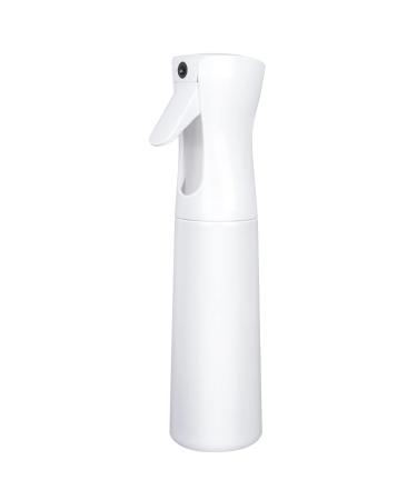 Lessmon Spray Bottle  10oz/300ml Mist Spray Bottle for Hair  Stylish Water Mist Sprayer for Plant  Cleaning  Skin Care  Ergonomic Refillable Spray Container (White)