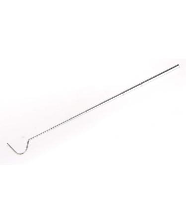 Mini Snake Hook Adjustable Stainless Steel Snake Tongs and Snake & Reptile Hook Retractable Catching Snake Handling Tool (Silver) - Buy Online on GoSupps.com