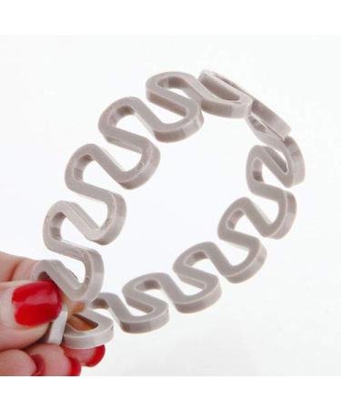 French Hair Styling Clips Set - 3 Pieces Rotary Braiding Tool for Girls & Women - DIY Bun & Hairstyles (Black White Gray) - Buy Online on GoSupps.com