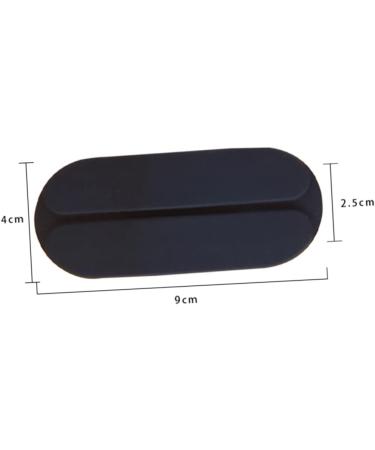 CliSpeed Women's Lingerie Heating Pillows - 6-Piece Shoulder & Neck Cushion Set | Silicone Shoulder Straps & Amplifier - Black 9x4cm - Buy Online on GoSupps.com