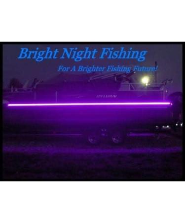 6FT UV LED Black Light Night Fishing Strip for Boat Pontoon Kayak 12v - Florescent Glow - Buy Online on GoSupps.com