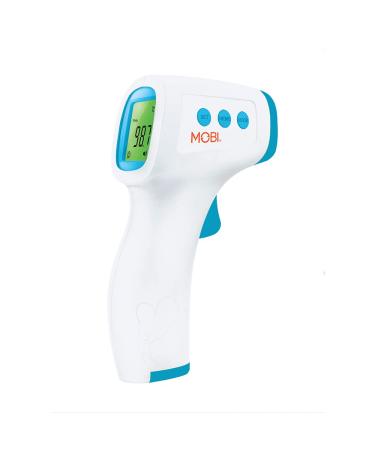 MOBI - Non-Contact Forehead Digital Thermometer with Object Temperature Mode - Touchless Thermometer with High Fever Indicator - No Touch Thermometer for Baby, Kids, & Adults - Intrusive Free Readings