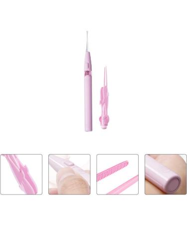 2pcs LED Lighted Ear Wax Cleaner with Tweezer - Pink | Ear Cleaning Removal Tool for Adults - Buy Online on GoSupps.com