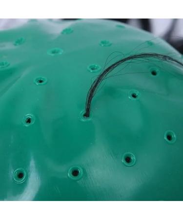 ZPFDSG Highlighting Cap Barber Hair Coloring Cap Silicone Highlights Cap With Needle Hair Dye Hat Beauty Salon Hairstyling Tools. (Color : Gold) - Buy Online on GoSupps.com