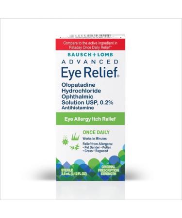Bausch + Lomb Lumify Eye Drops 0.08 fl oz + Advanced Eye Relief Allergy Drops 0.12 fl oz Dual Relief System for Red Itchy Irritated Eyes - Buy Online on GoSupps.com