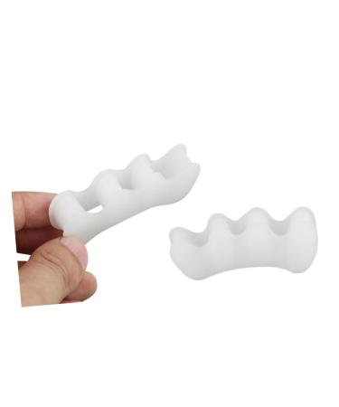 FRCOLOR Alignment Pads & Gel Separators for Hallux Valgus | Hammer Toe Cushion & Protector - Medium White - International Shipping Available - Buy Online on GoSupps.com