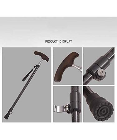 Canes Walking Sticks Lightweight Sturdy Carbon Cane Extendable Height Adjustable Comfy Grip Sticks Base for Arthritis Elderly Seniors Handicap - Buy Online on GoSupps.com