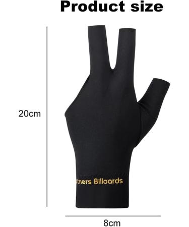 Buy Breathable 3-Finger Billiard & Snooker Gloves - Open Design for Optimal Shooting Performance - Buy Online on GoSupps.com