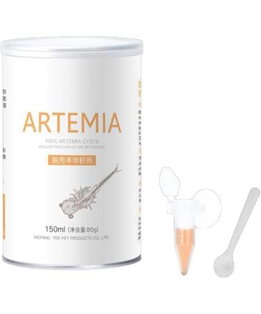 Saiyana Pet Supplies 150ml Aquarium Fish Hatchery Tropical Fish Artemia Shelling Eggs Brine Shrimp Eggs Feed Baby Fish - Buy Online on GoSupps.com