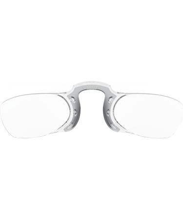 Nooz Templeless Reading Glasses Unisex | Rectangular Design | 6 Colors | 5 Diopters - Gray 1 Diopter - Buy Online on GoSupps.com