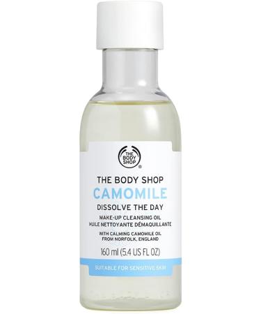 The Body Shop Chamomile Dissolves Day Makeup Cleansing Oil for Sensitive Skin Lightweight and Non-Greasy Vegan - Buy Online on GoSupps.com