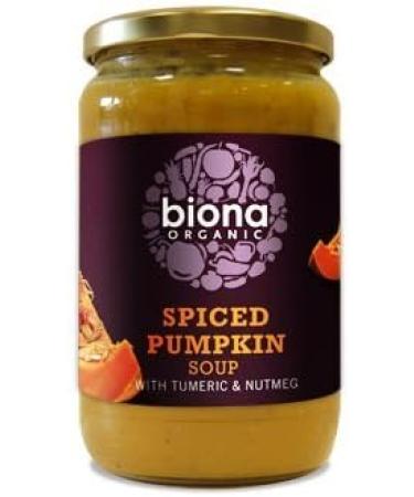  Biona Biona Organic Spiced Pumpkin Soup 680g (Pack of 7) - Buy Online on GoSupps.com