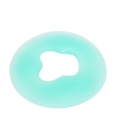 Soft silicone cushion with good elasticity easy to clean stable performance for spa massage and sleep improvement (green)