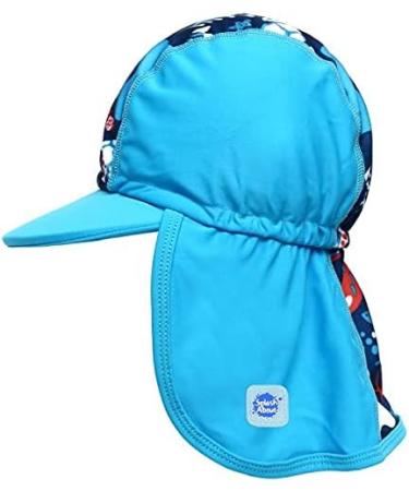 Splash About Baby Kids Legionnaire Sun Hat L - Under The Sea | UV Protection - Buy Online on GoSupps.com