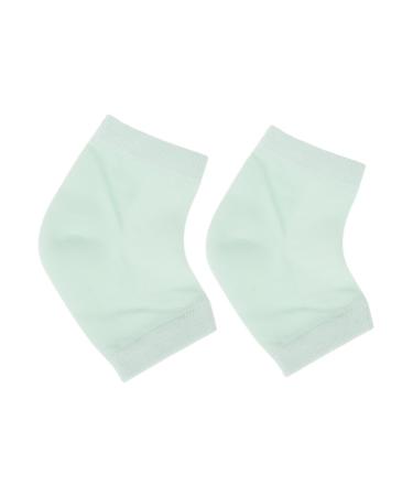 minkissy 1 Pair Lotion Socks Anti- Cracking Ankle Socks Heel Sleeves for Cracked Heels Foot Cracked Heel Socks Plantar Sock Wicking Socks Gel Set Moisture Absorption Miss