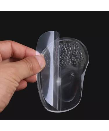 Transparent Silicon Metatarsal Pads for Women - 3 Pairs Gel Ball of Foot Cushions | All Day Painless Relief | One Size Shoe Inserts - Buy Online on GoSupps.com
