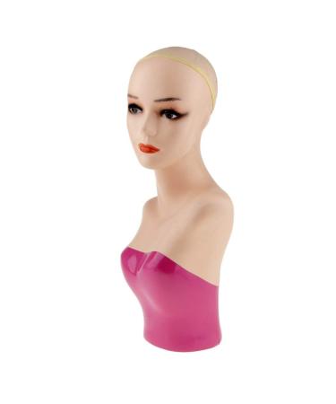 Backbayia holder for wig bust head