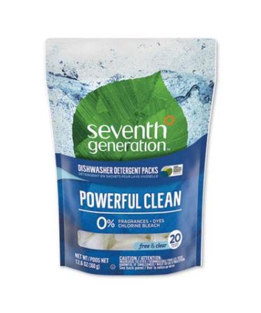 Seventh Generation Natural Dishwashing Detergent Pac (22818)