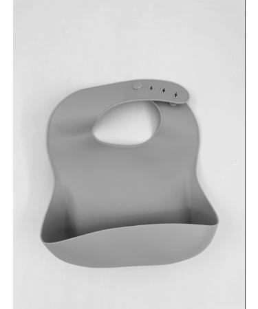 6-Piece Silicone LED Weaning Baby Feeding Set in Gray | BPA-Free, Dishwasher Safe - Buy Online on GoSupps.com