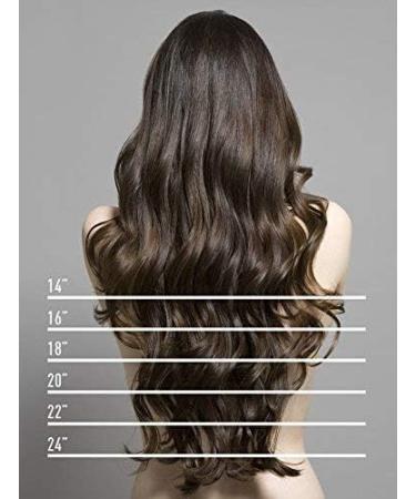 One Piece Wire In Hair Extensions - No Clip No Glue - Invisible Extension Straight Hairpiece String Heat-Resistant For Women Ladies 20" Inch/50CM Dark Red  - Buy Online on GoSupps.com