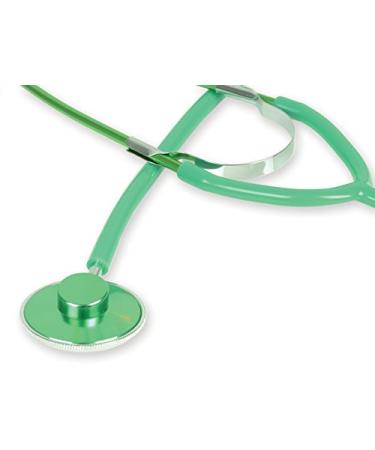 Single Head Stethoscope for Students Nurse Doctor Vet Light Weight (Green)