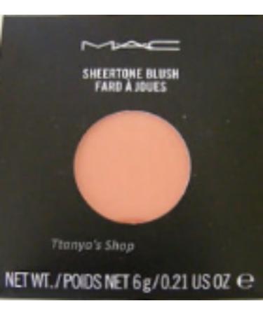 MAC Sheertone Blush Refill Pan  Peaches