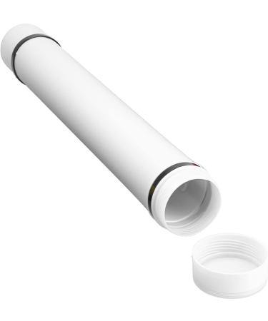Waterproof Blueprint Tube Poster Storage - Large Capacity  Environmentally Friendly Plastic Tube with Strap - Ideal for Outdoor & Travel (White) - Buy Online on GoSupps.com