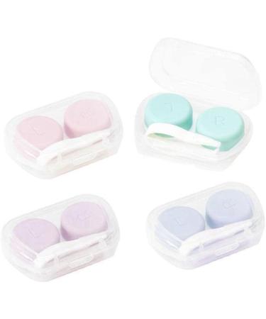 Transparent Tweezers Contact Case for Women | Portable Travel Lens Box in Random Colors - Shop Now! - Buy Online on GoSupps.com