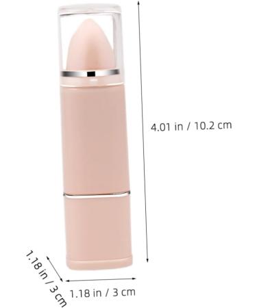 DRESSOOS 2 in 1 Makeup Brush Makeup Tool Cosmetics Brush Liquid Foundation Brush Powder Brush Retractable Makeup Brush Foundation Applicator Plastic Set With Cover Travel - Buy Online on GoSupps.com