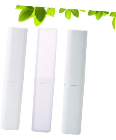 Buy Minkissy 3-Piece Portable Toothbrush Case | Ideal Travel Toothbrush Container - Shop Internationally! - Buy Online on GoSupps.com